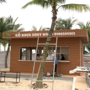 tấm ốp gỗ nhựa ngoài trời