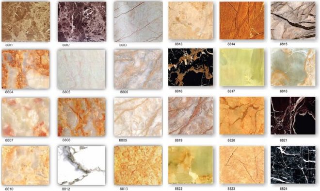 tấm ốp pvc vân đá