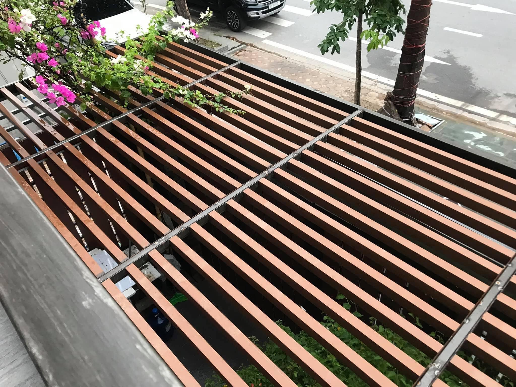 giàn hoa gỗ nhựa composite