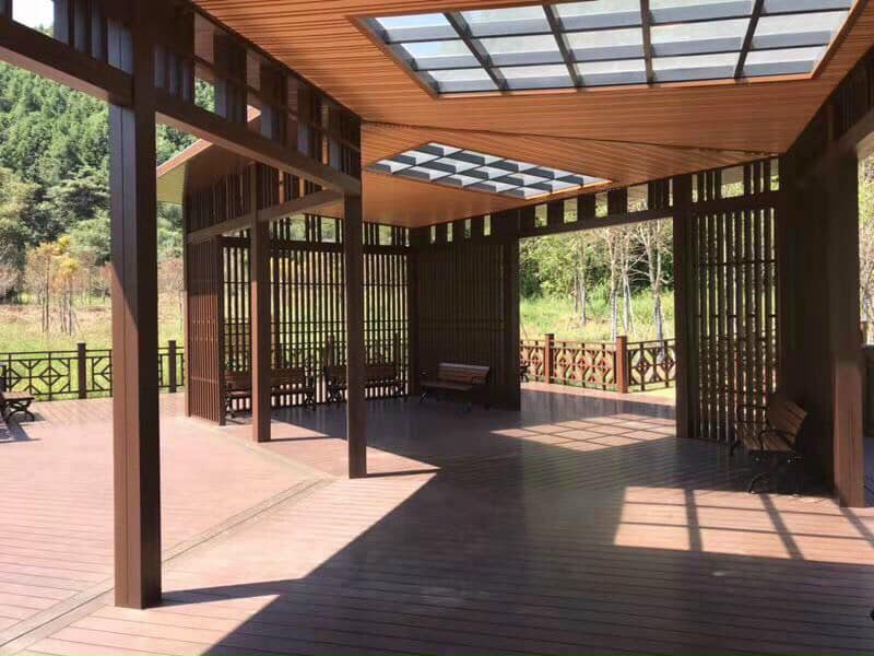 giàn hoa gỗ nhựa coposite