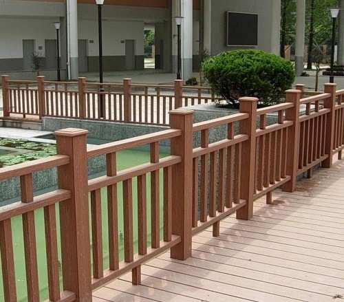 Hàng rào gỗ nhựa gia phong