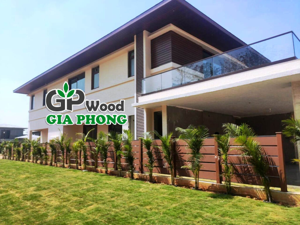 gỗ nhựa ngoài trời