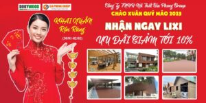gỗ nhựa gia phong khai xuân 2023