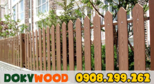 Hàng rào gỗ nhựa