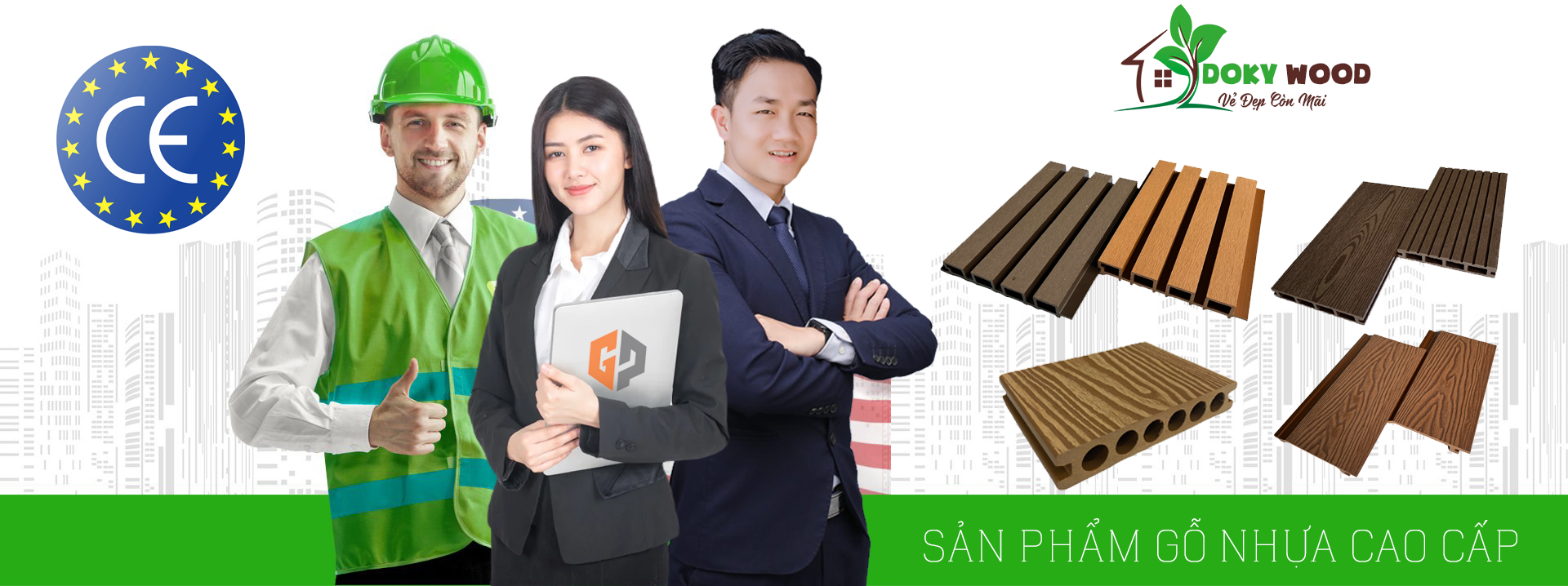 gỗ nhựa gia phong