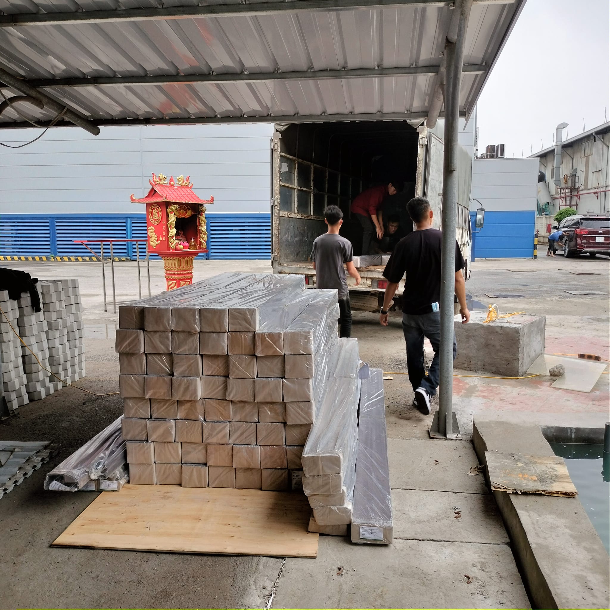 sàn gỗ nhựa dokywood tại sóc sơn 