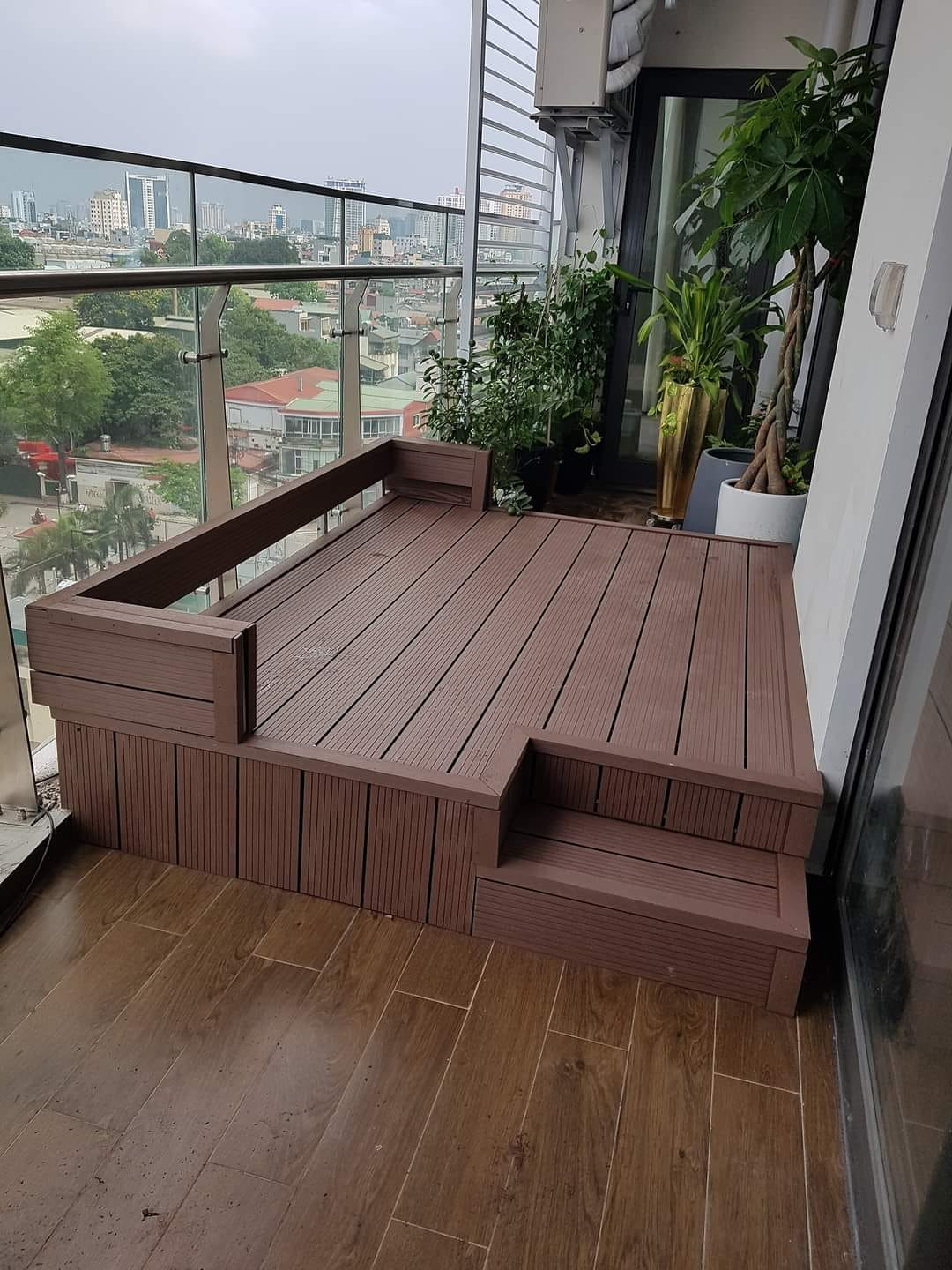 sàn gỗ nhựa dokywood tại sóc sơn 