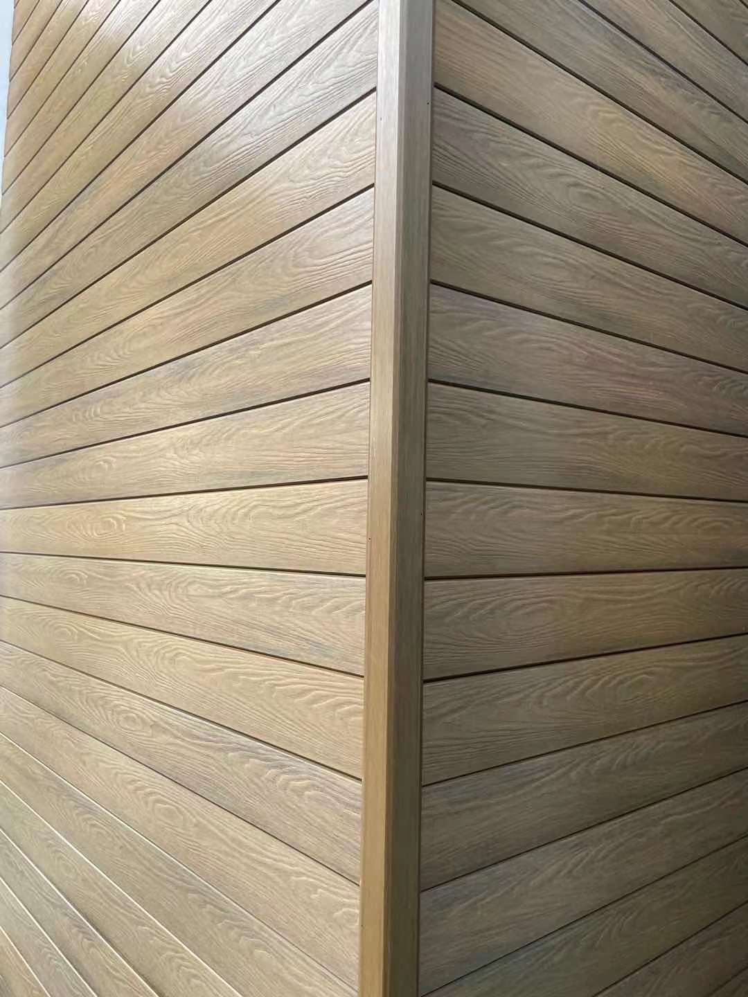 công trình dùng tấm ốp phủ asa