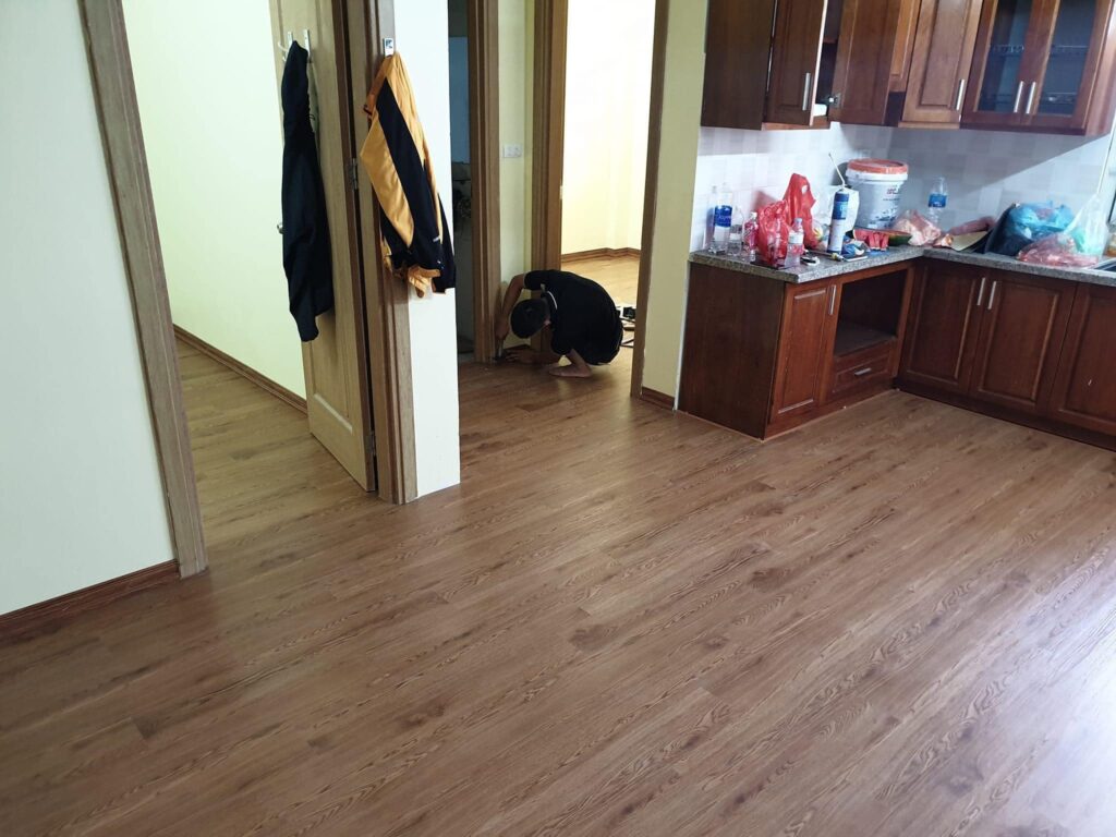 sàn nhựa vân gỗ Tại Hòa Bình