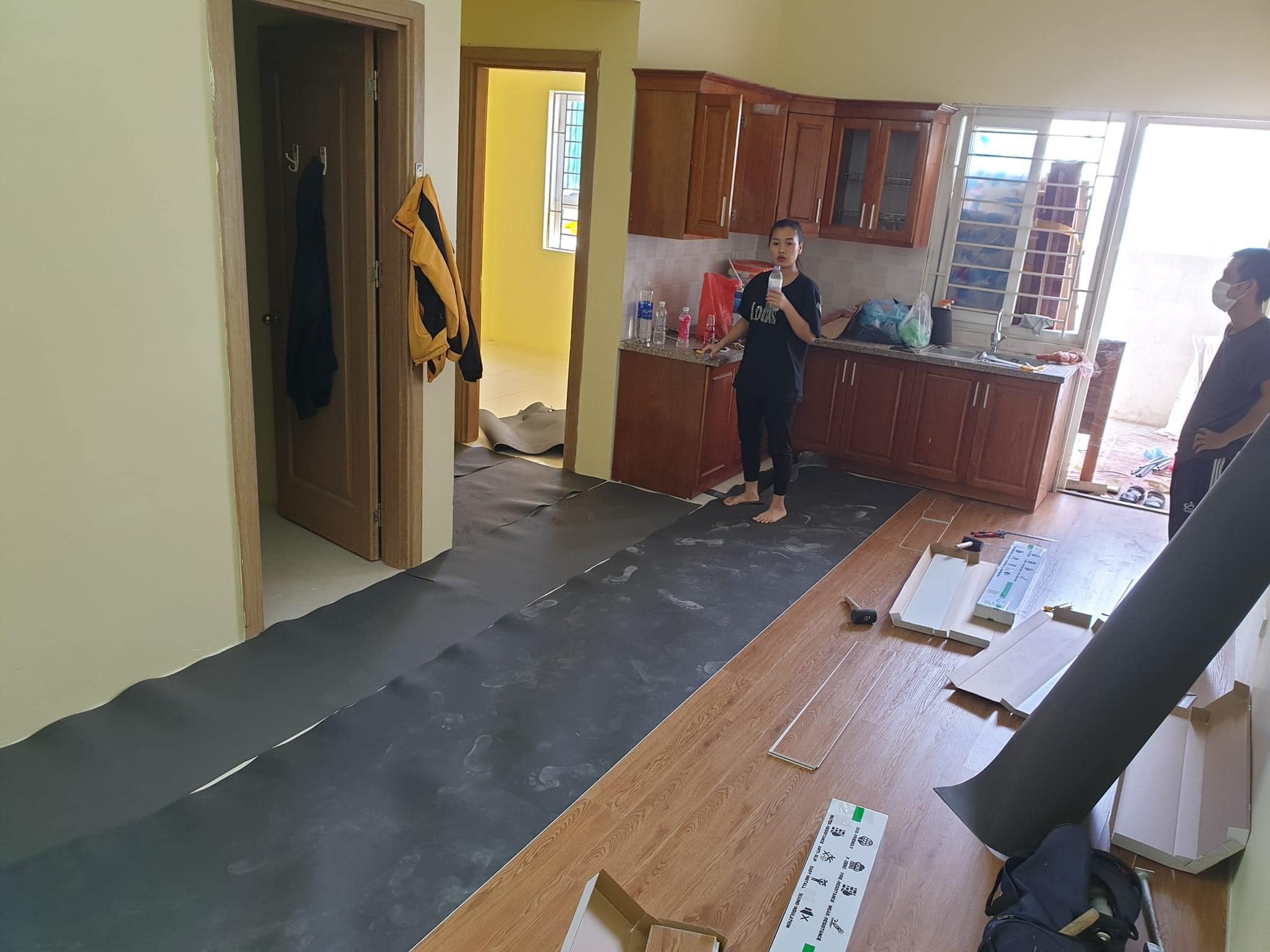 sàn nhựa vân gỗ Tại Hòa Bình 