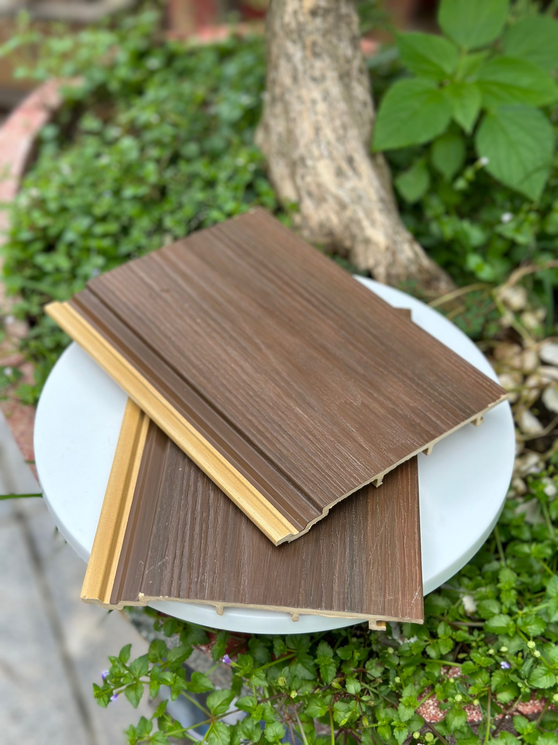 tấm ốp gỗ nhựa phủ asa