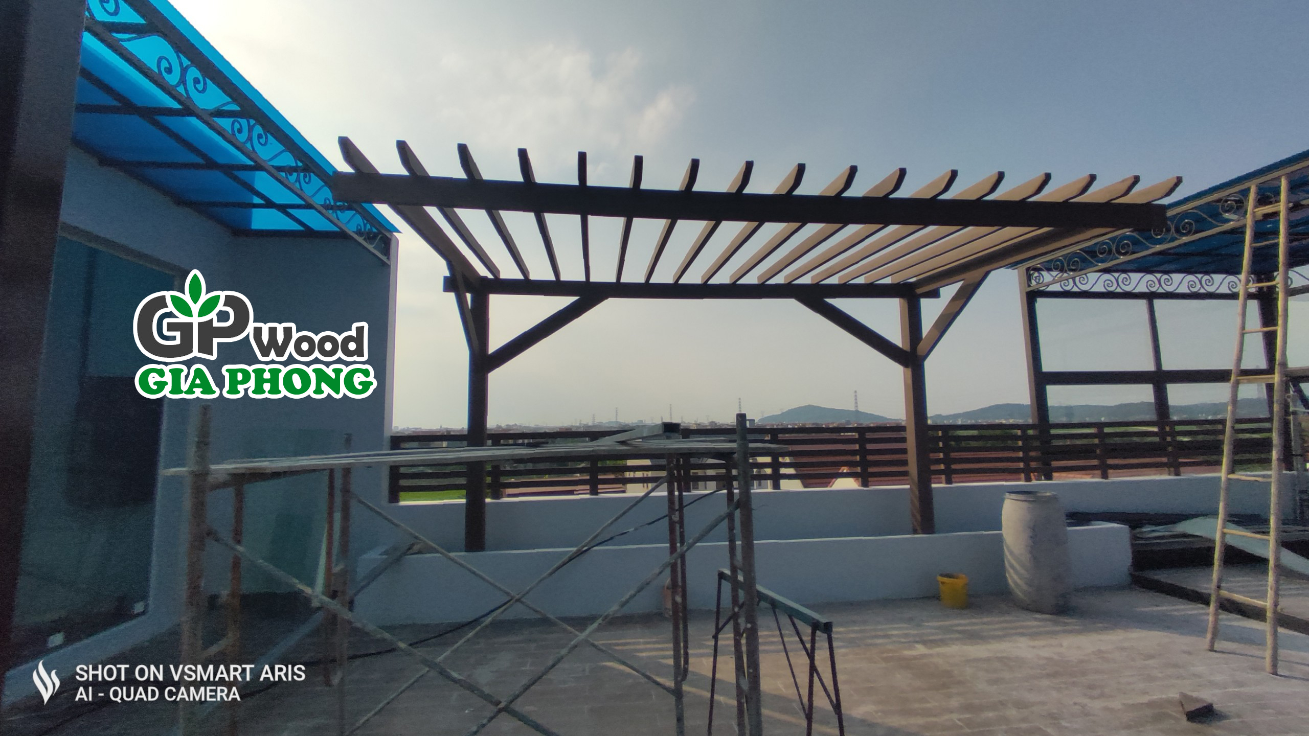 Hướng Dẫn Thi Công Hệ Lam Pergola Ngoài Trời