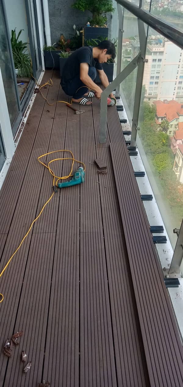 Thi Công Sàn Ngoài Trời Đẹp