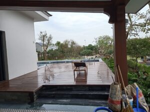 sàn đẹp ngoài trời