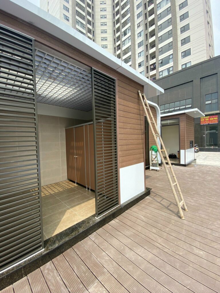 Thanh Sàn Gỗ Nhựa Ngoài Trời