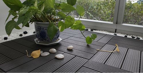 vỉ sàn gỗ nhựa ngoài trời