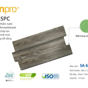 tấm sàn nhựa giả gỗ lót sàn anpro gpg 07