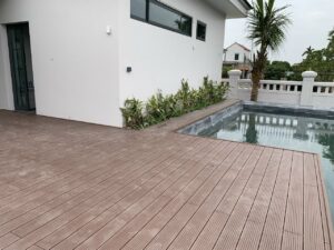 sàn đẹp ngoài trời