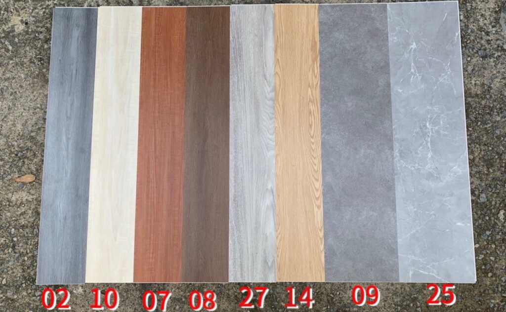 sàn nhựa hèm khóa 4mm có lót