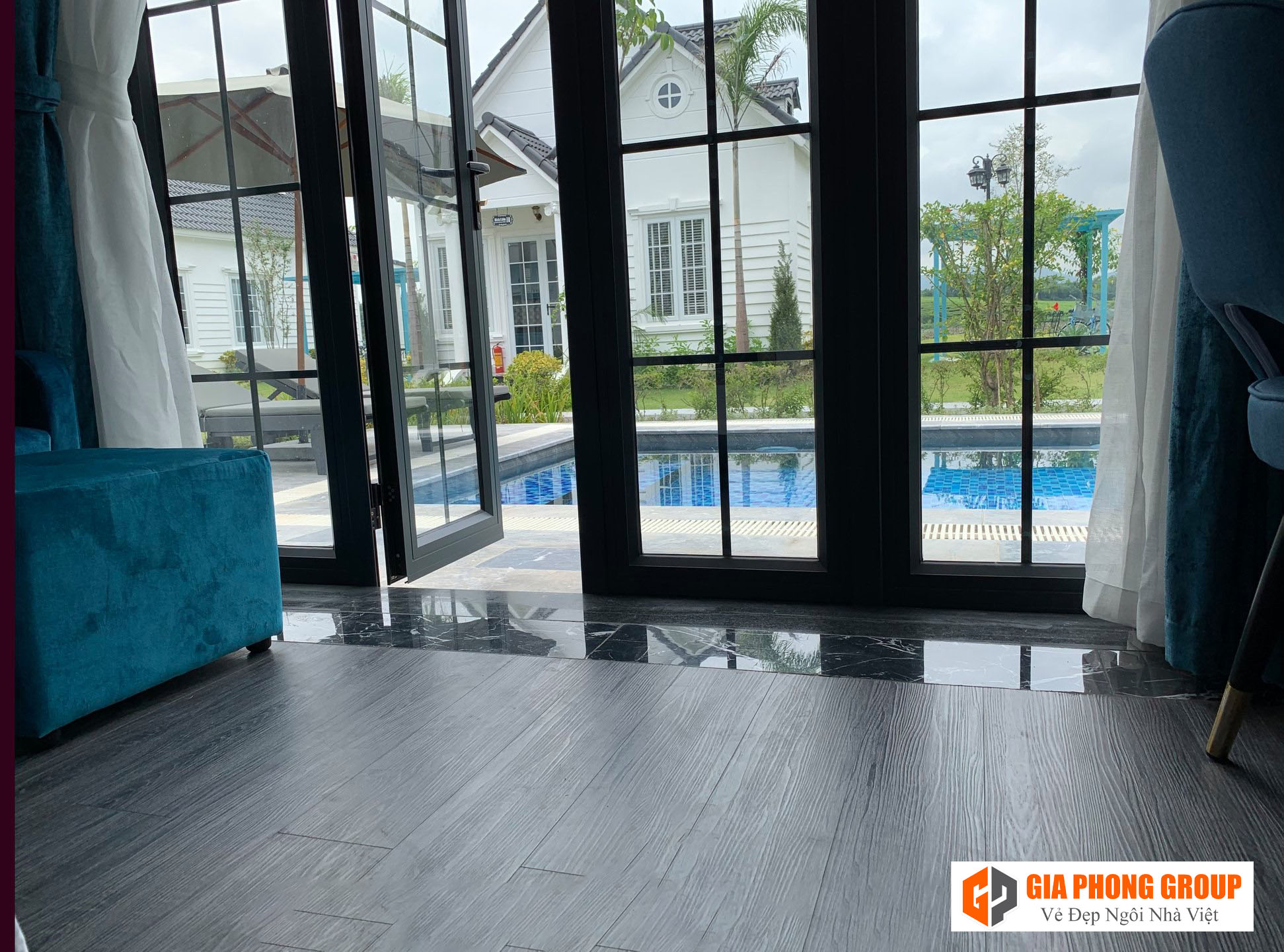 sàn nhựa spc cho không gian thư giãn nhà bạn