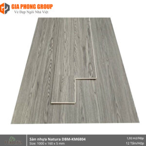 sàn nhựa hèm khóa natura