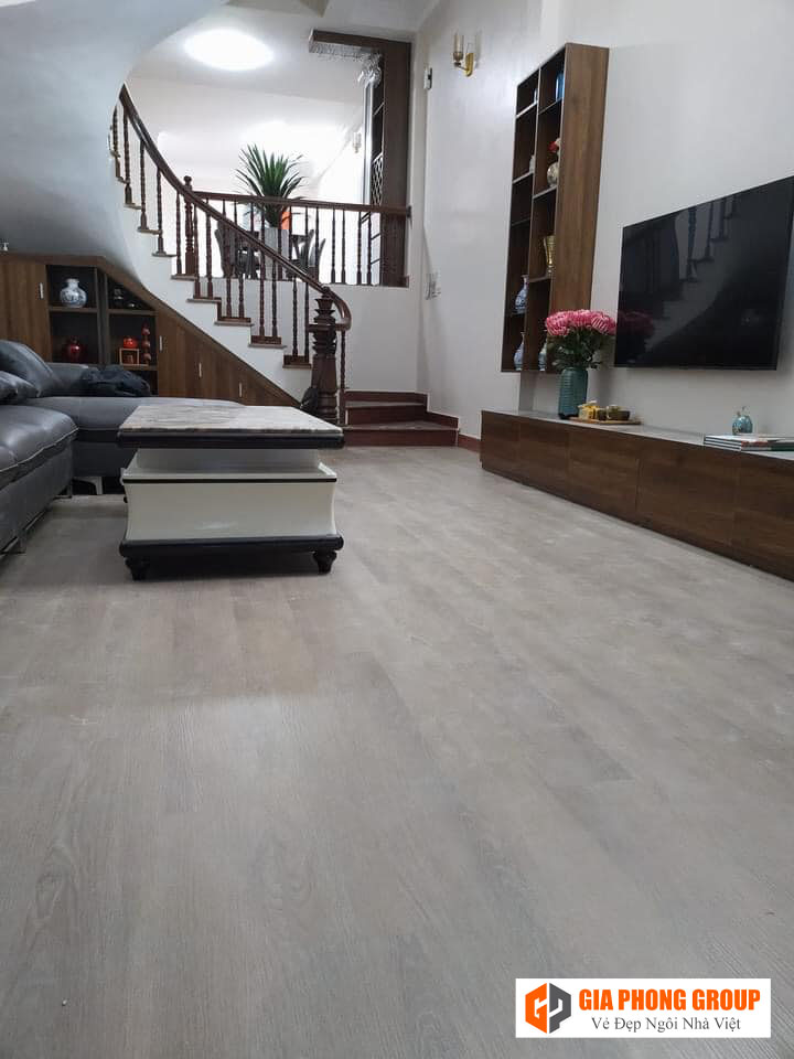 sàn nhựa giả gỗ nội thất