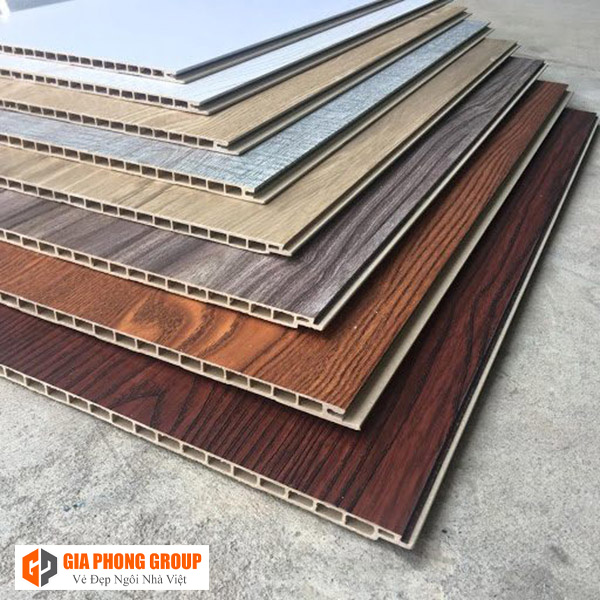 tấm nhựa ốp tường vân gỗ 