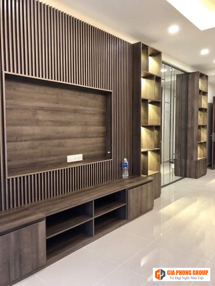 tấm nhựa ốp tường cho phòng khách 