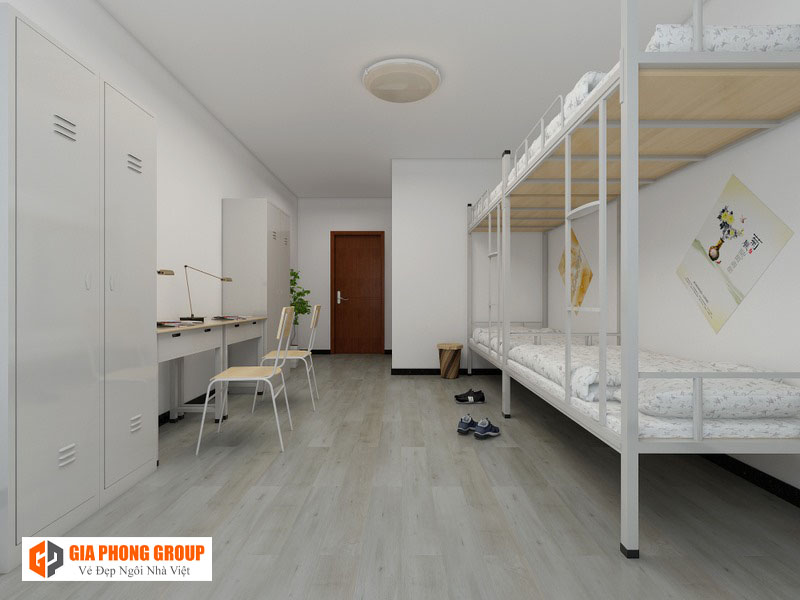 sàn nhựa giả gỗ spc cho không gian phòng ngủ