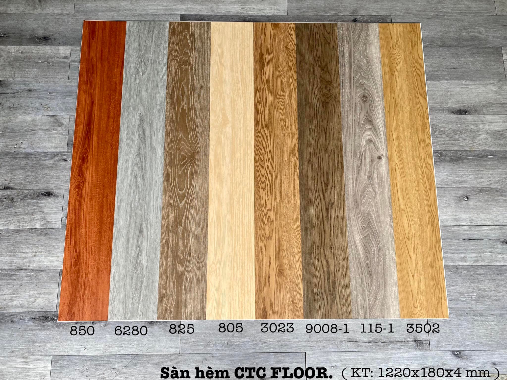 sàn nhựa vân gỗ đẹp