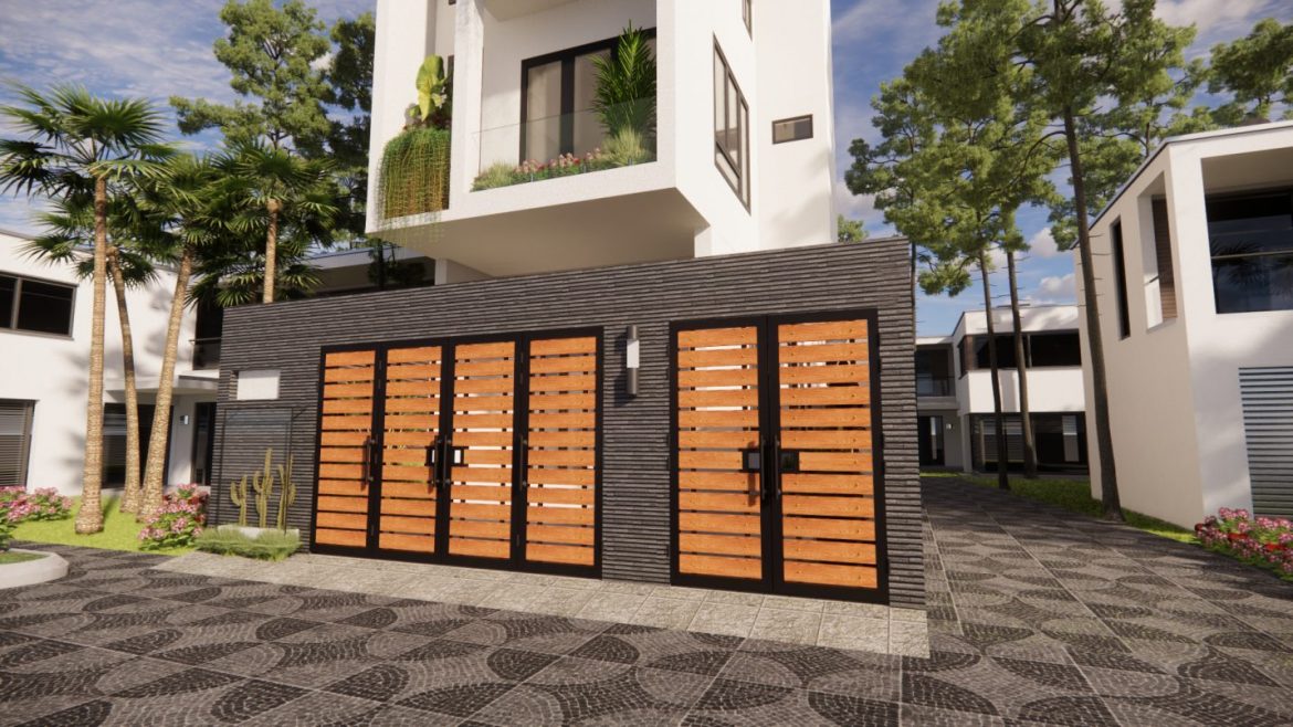 MẪU CỔNG GỖ NHỰA DOKYWOOD