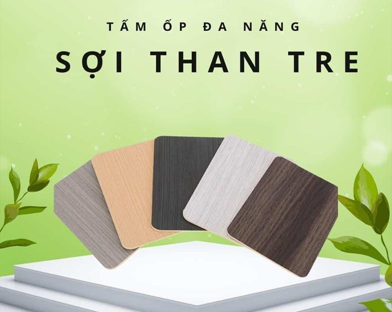 Tấm ốp than tre vân đá - Giải pháp hoàn hảo cho không gian sống sang trọng