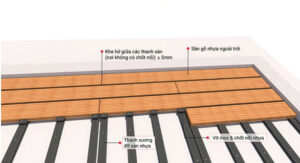 hướng dẫn thi công sàn ngoài trời