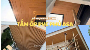 TẤM ỐP PVC PHỦ ASA